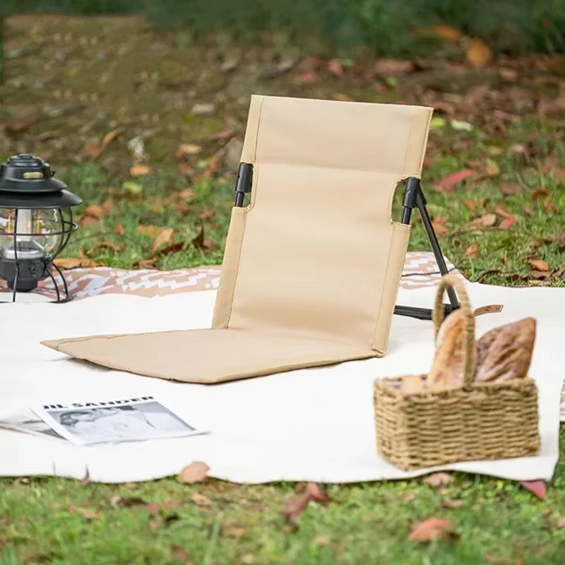 Ultra-Light Folding Chair for Camping, Beach, and Road Trips - Durable Aluminum Alloy, Portable and Comfortable，Fishing Chair