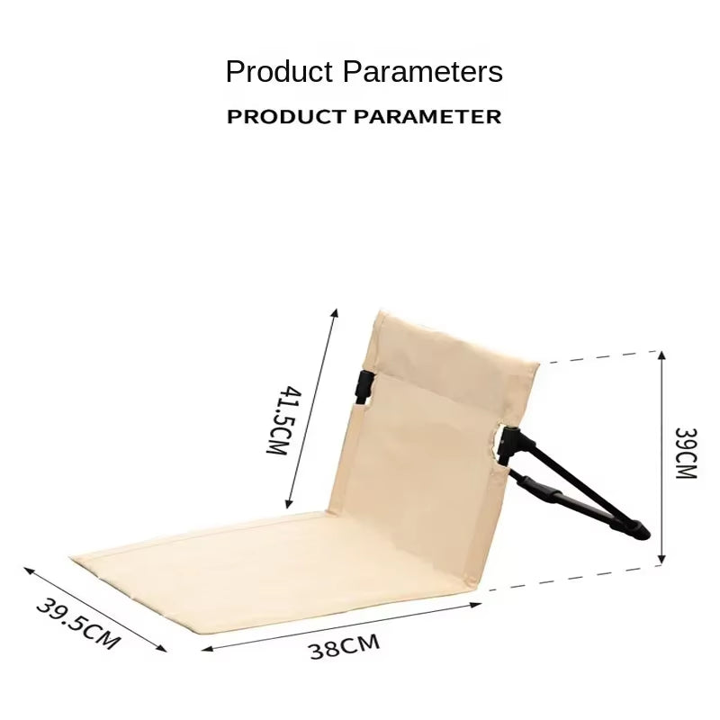 Ultra-Light Folding Chair for Camping, Beach, and Road Trips - Durable Aluminum Alloy, Portable and Comfortable，Fishing Chair